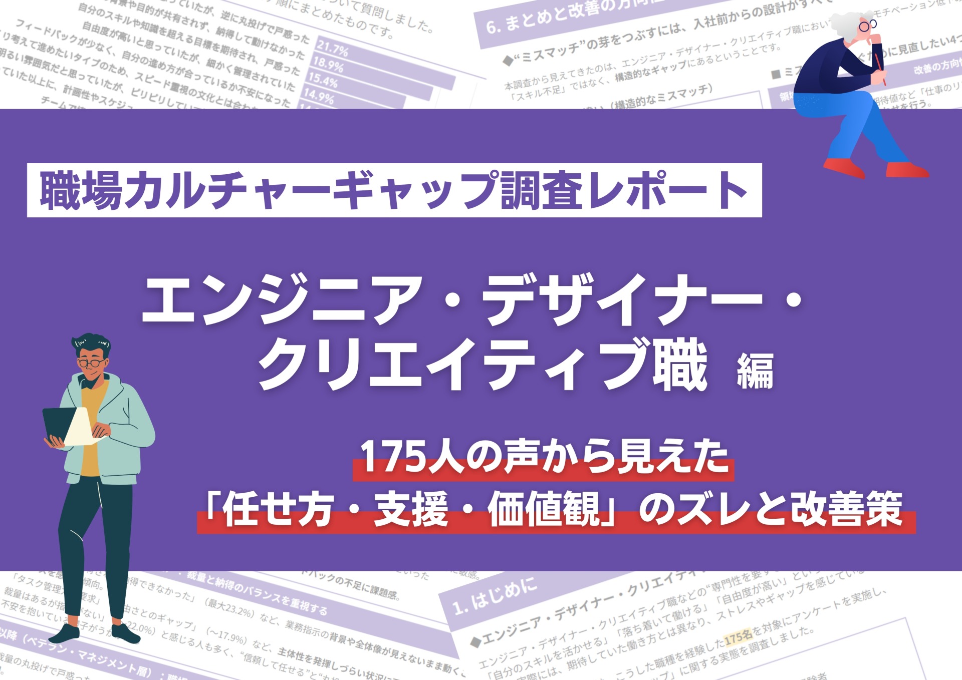 職場カルチャーギャップ調査レポー...